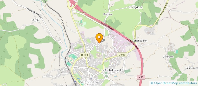 localisation de l'entreprise SCI ORLIMMO  SAINT-CHELY-D'APCHER