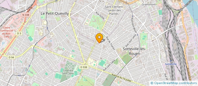 localisation de l'entreprise SCI ORLOFF à SOTTEVILLE-LES-ROUEN