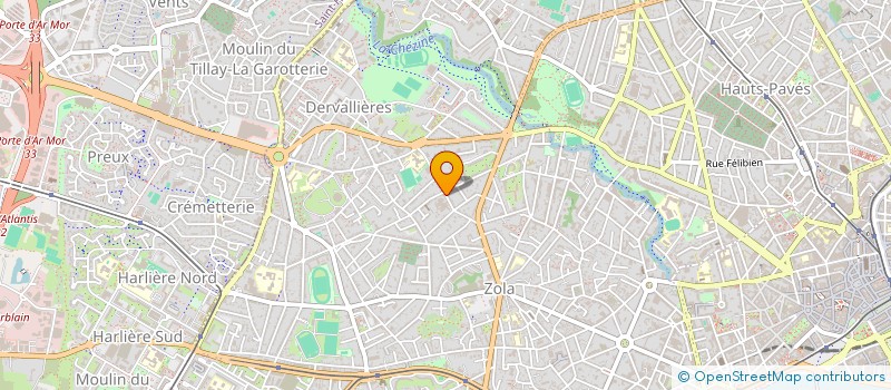 localisation de l'entreprise SCI ORMA  NANTES