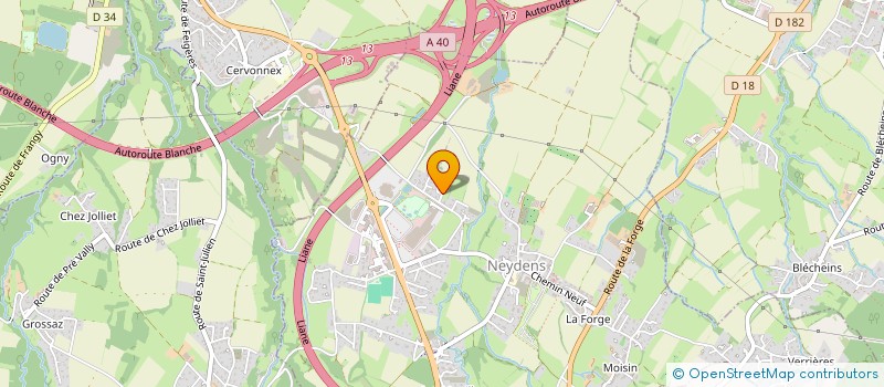 localisation de l'entreprise SCI ORMANCE  NEYDENS