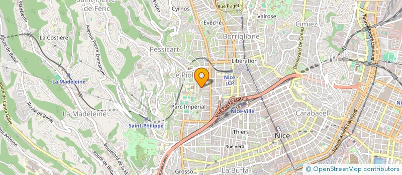 localisation de l'entreprise SCI ORMEA  CASTELLAR