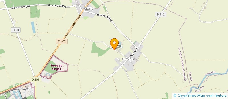 localisation de l'entreprise SCI ORMEAUX à LUMIGNY-NESLES-ORMEAUX
