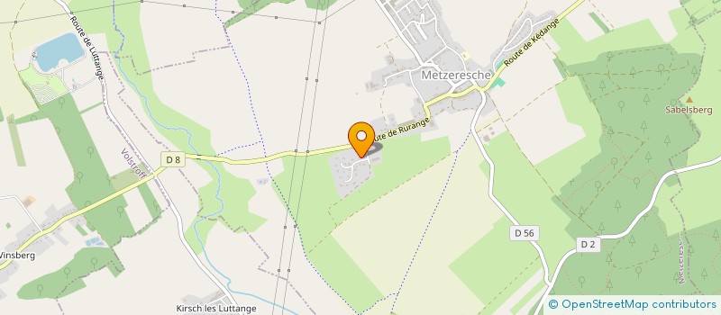 localisation de l'entreprise SCI ORMELIS  METZERESCHE