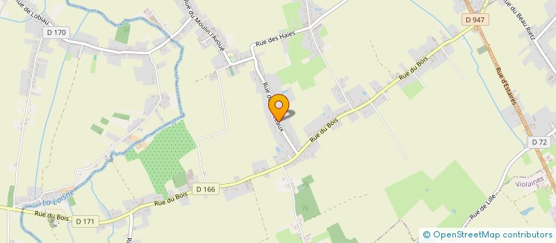 localisation de l'entreprise SCI ORMES  RICHEBOURG