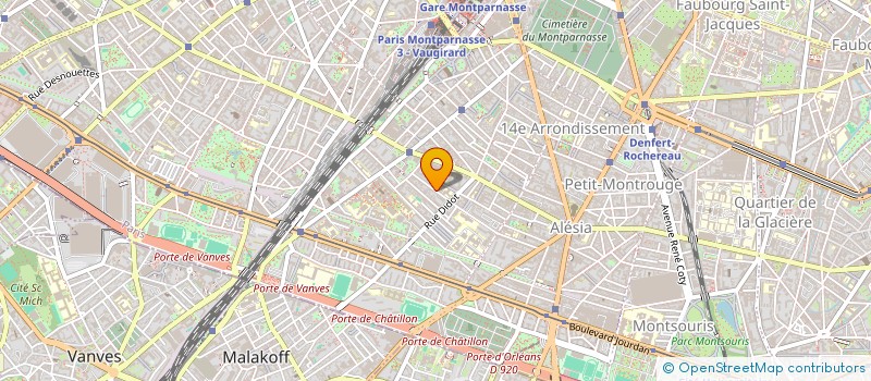 localisation de l'entreprise SCI ORMESSON  PARIS