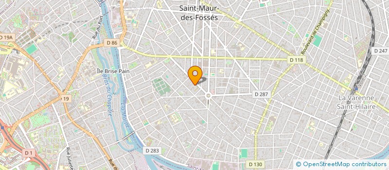 localisation de l'entreprise SCI ORMESSON SD à SAINT-MAUR-DES-FOSSES