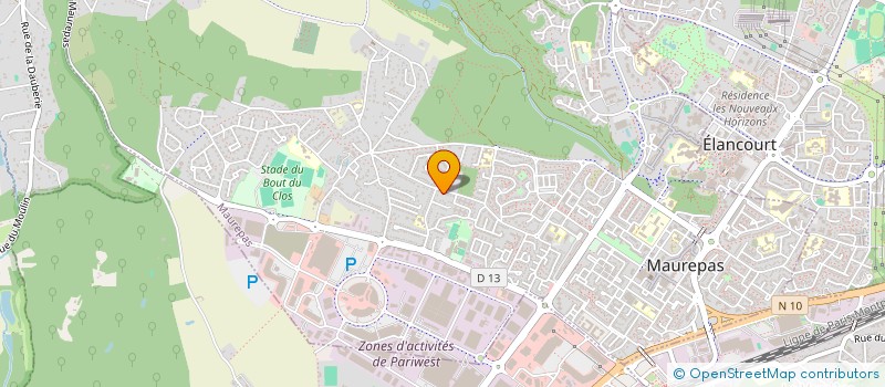 localisation de l'entreprise SCI ORNA  MAUREPAS