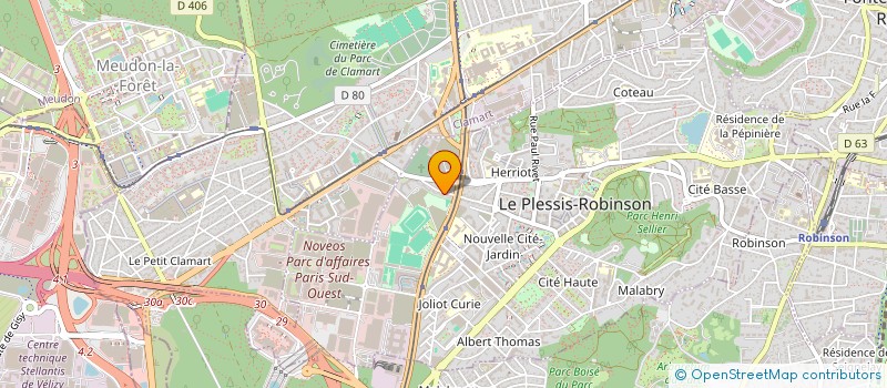 localisation de l'entreprise SCI ORNA.B à LE PLESSIS-ROBINSON