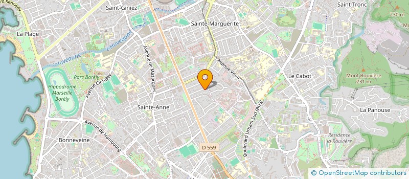 localisation de l'entreprise SCI ORNELLA à MARSEILLE