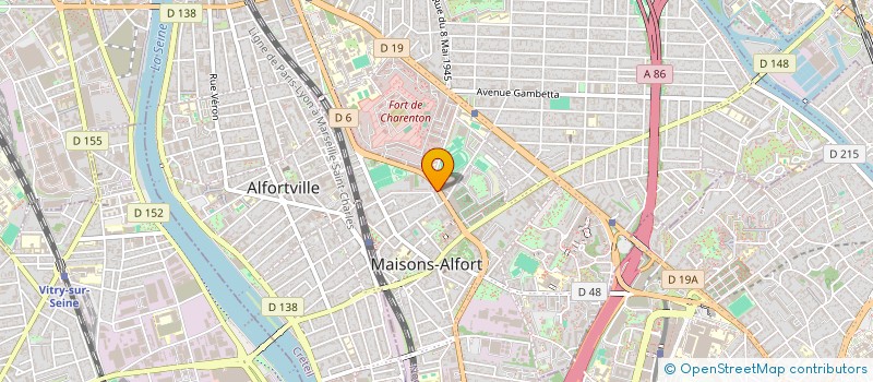 localisation de l'entreprise SCI ORNELLA à MAISONS-ALFORT