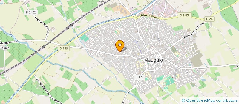 localisation de l'entreprise SCI ORNELLA  MAUGUIO