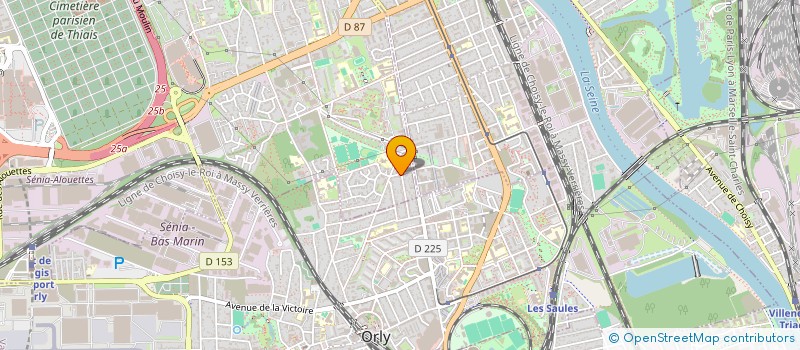 localisation de l'entreprise SCI ORNELLA  ORLY