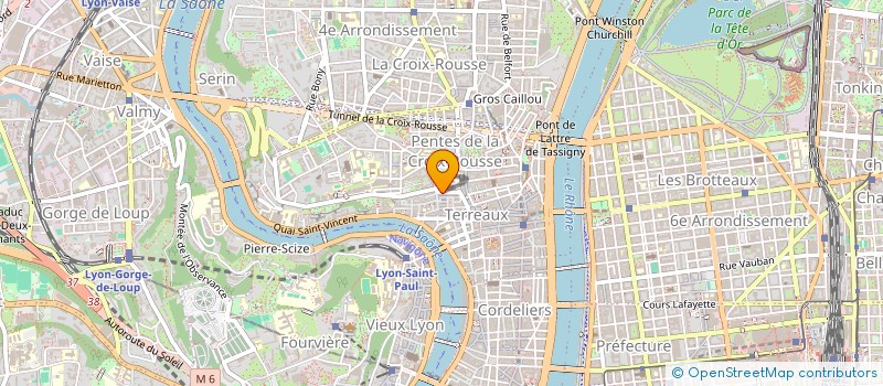 localisation de l'entreprise SCI ORONGE DES CESARS  LYON