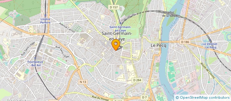 localisation de l'entreprise SCI OROS  SAINT-GERMAIN-EN-LAYE