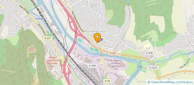 localisation de l'entreprise SCI ORPER à BOUXIERES-AUX-DAMES
