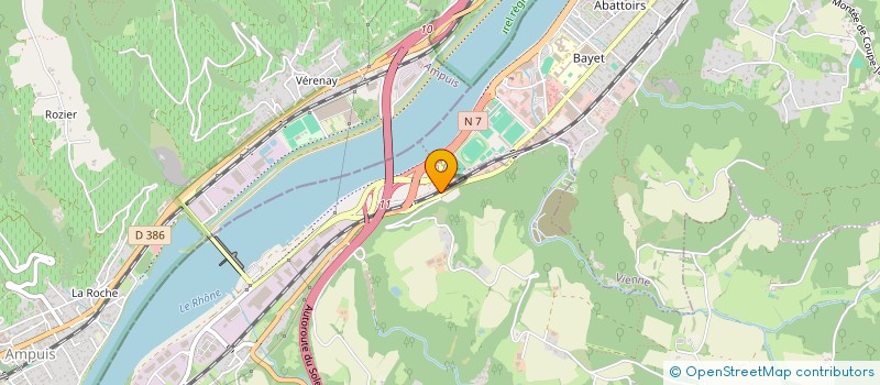 localisation de l'entreprise SCI ORPHEE  REVENTIN-VAUGRIS