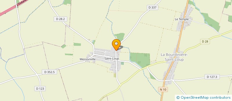 localisation de l'entreprise SCI ORPHEE à THEUVILLE