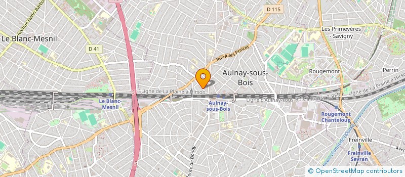 localisation de l'entreprise SCI ORRI à AULNAY-SOUS-BOIS