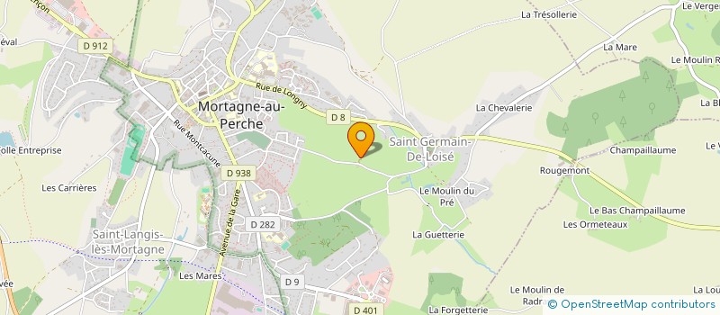 localisation de l'entreprise SCI ORSANE à MAUVES-SUR-HUISNE