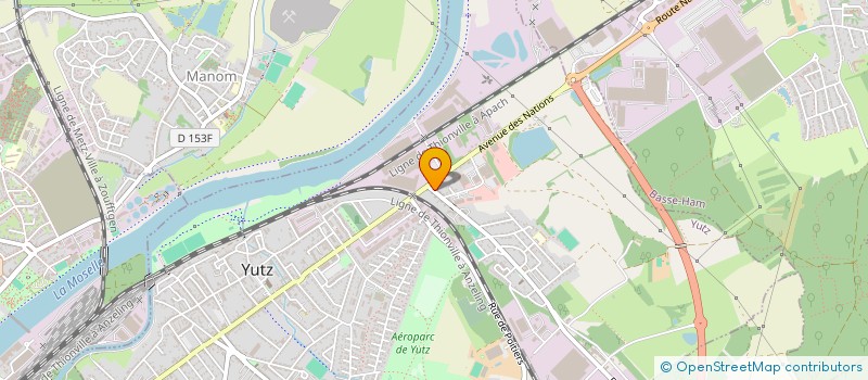 localisation de l'entreprise SCI ORSENIA  YUTZ