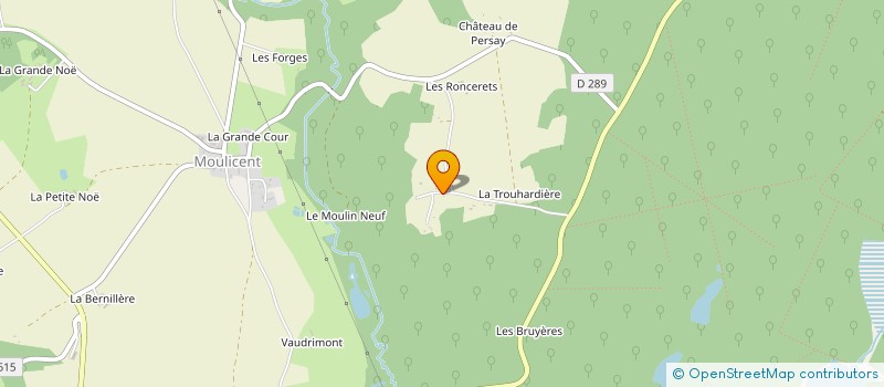 localisation de l'entreprise SCI ORTE à LONGNY LES VILLAGES