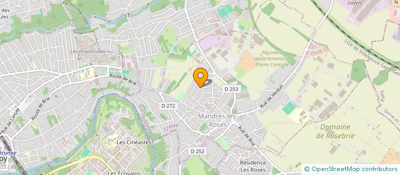 localisation de l'entreprise SCI ORTEGA  MANDRES-LES-ROSES