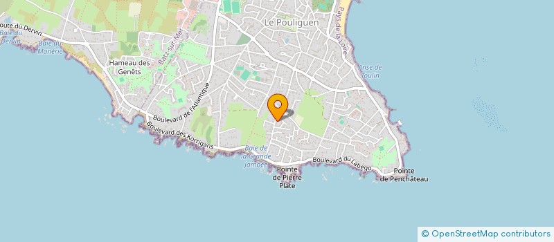 localisation de l'entreprise SCI ORTEGAL  LE POULIGUEN