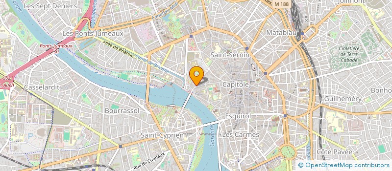 localisation de l'entreprise SCI ORTET 1814 à TOULOUSE