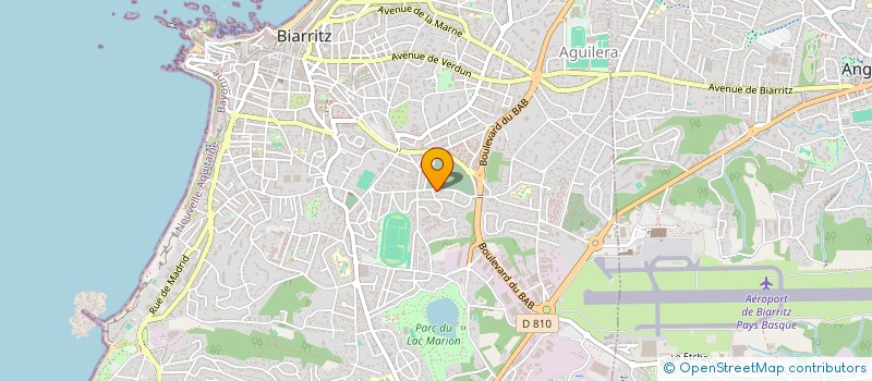 localisation de l'entreprise SCI ORTETCHE à BIARRITZ