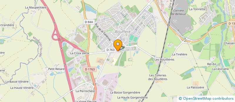 localisation de l'entreprise SCI ORTHO ALOIS à MONTAIGU-VENDEE