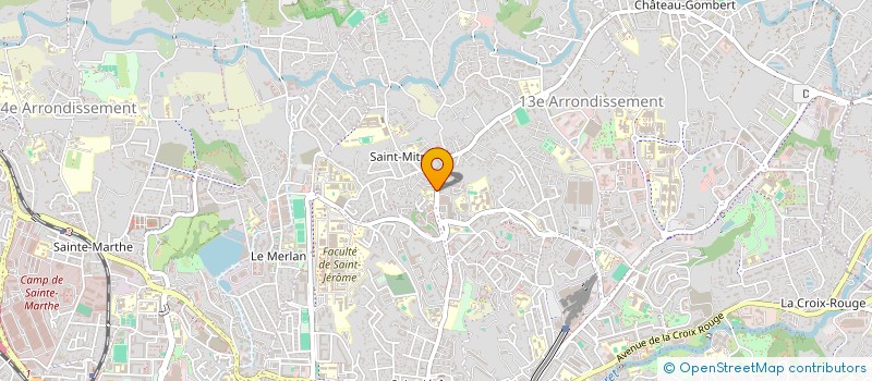 localisation de l'entreprise SCI ORTHO FELIBREN à MARSEILLE