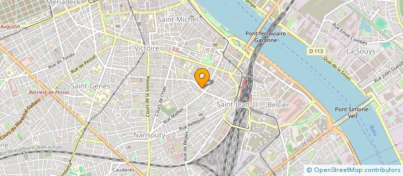 localisation de l'entreprise SCI ORTHO LATRY  BORDEAUX