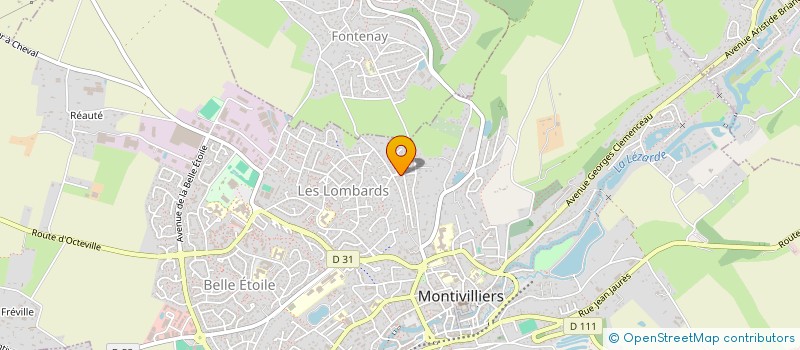 localisation de l'entreprise SCI ORTHO MB  MONTIVILLIERS