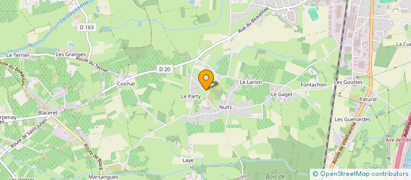 localisation de l'entreprise SCI ORTHO-MONTCHAT  SAINT-GEORGES-DE-RENEINS