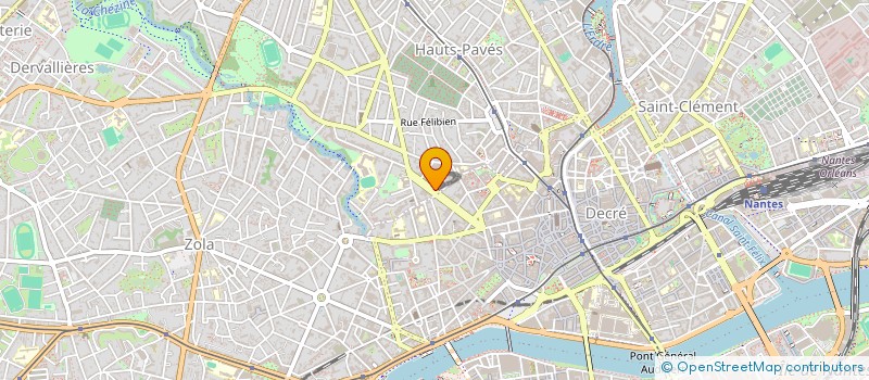 localisation de l'entreprise SCI ORTSCOOP à NANTES