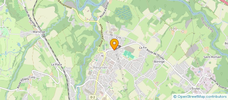 localisation de l'entreprise SCI ORUS à REIGNIER-ESERY