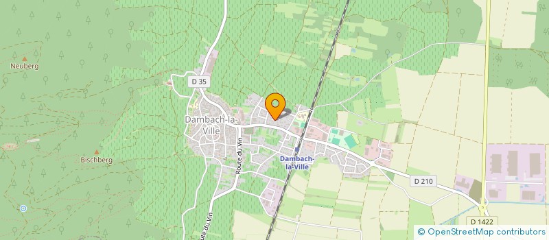 localisation de l'entreprise SCI ORY  DAMBACH-LA-VILLE