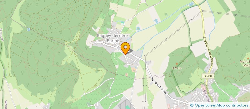 localisation de l'entreprise SCI ORY  PAGNEY-DERRIERE-BARINE