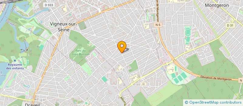 localisation de l'entreprise SCI ORYANE à VIGNEUX-SUR-SEINE