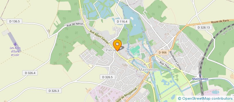 localisation de l'entreprise SCI ORYX à PIERRES