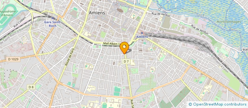 localisation de l'entreprise SCI ORYX à AMIENS