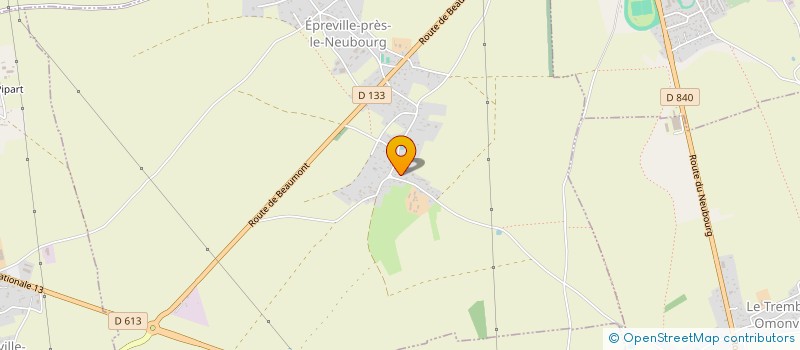 localisation de l'entreprise SCI OSCAR  EPREVILLE-PRES-LE-NEUBOURG