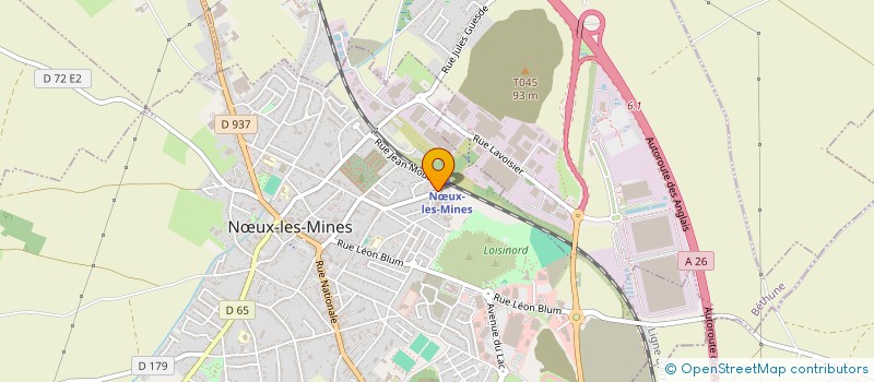 localisation de l'entreprise SCI OSCAR  LABOURSE