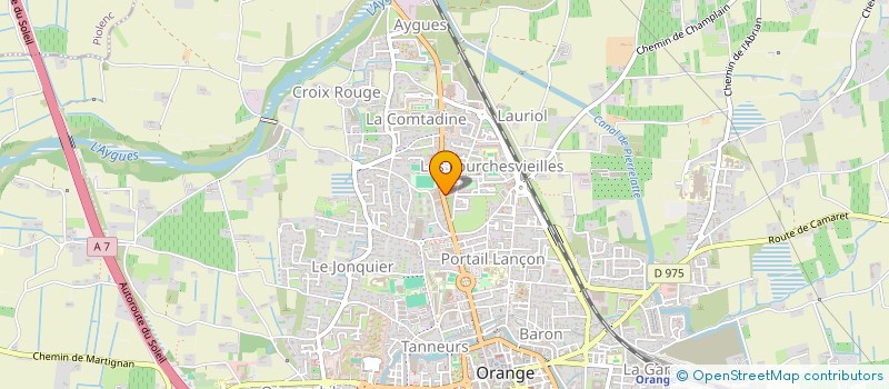 localisation de l'entreprise SCI OSCAR 556  ORANGE