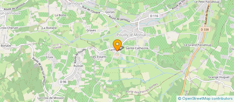 localisation de l'entreprise SCI OSCAR  SAINT-GEORGES-DE-RENEINS