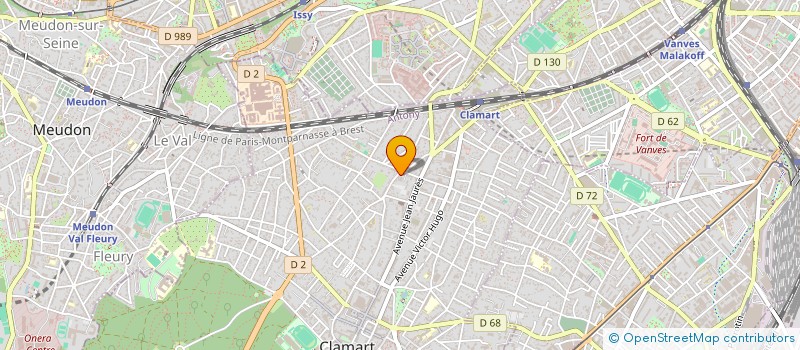 localisation de l'entreprise SCI OSIM à CLAMART