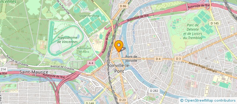 localisation de l'entreprise SCI OSIRIS à JOINVILLE-LE-PONT