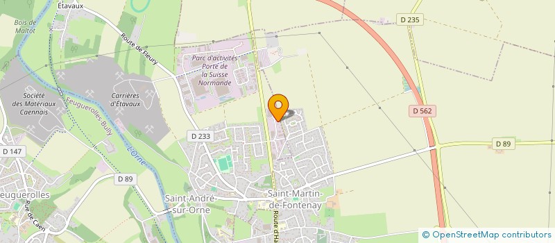 localisation de l'entreprise SCI OSJ à SAINT-ANDRE-SUR-ORNE