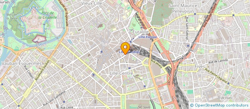 localisation de l'entreprise SCI OSL IMMO à LILLE