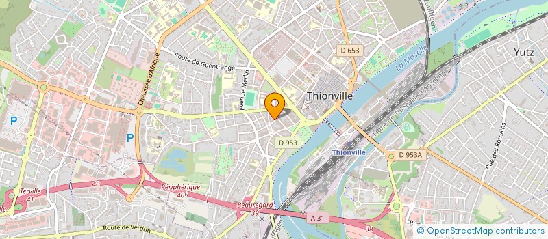 localisation de l'entreprise SCI OSLA à THIONVILLE